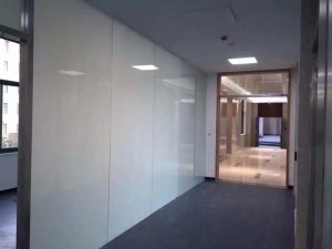 switchable glass partition