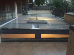 switchable insulated glass roof