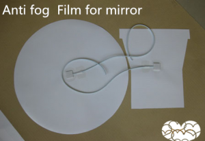 anti fog film shape can be made as request