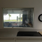 Electrochromic glass for kitchen