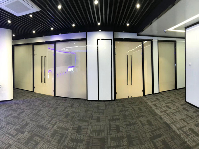 switchable pdlc film glass wall