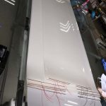 pdlc film piece format with electric contact