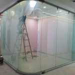 curved switchable glass