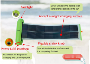 Thin Film Flexible Solar Cell Panel