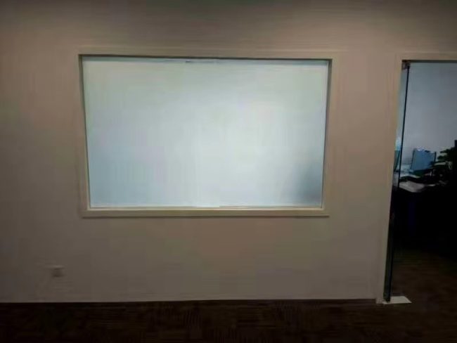 smart glass windows off