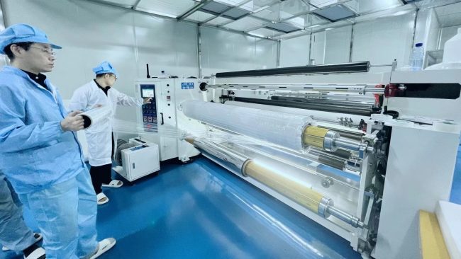 pdlc film producing facility